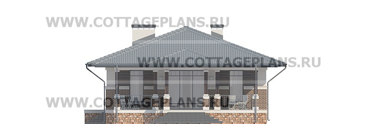 Фасады проект дома 27-30 общ. площадь 122,55 м2