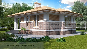 Бесплатно скачать проекты и чертежи домов - Магазин строительных материалов Склад Кирпича