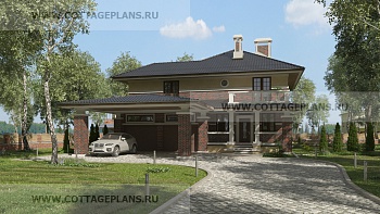 Дом и гараж под одной крышей реальные (45 фото) - красивые картинки и HD фото